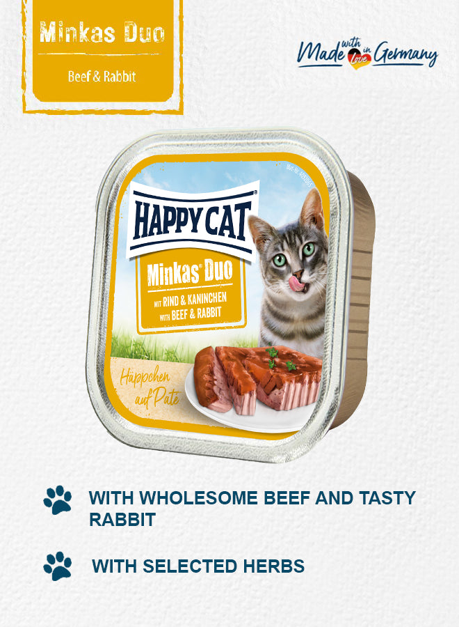 Minkas Duo Beef & Rabbit