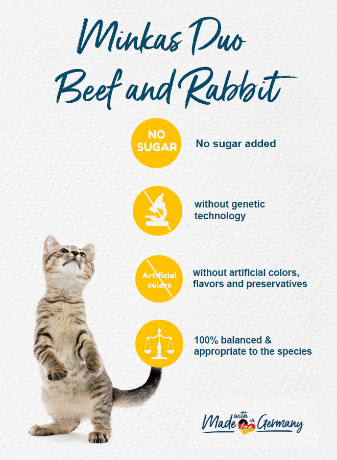 Minkas Duo Beef & Rabbit