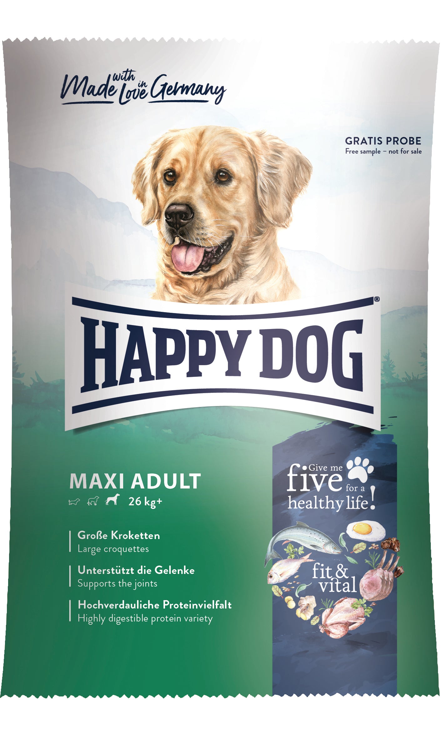 Happy Dog Fit&Vital Maxi Sample