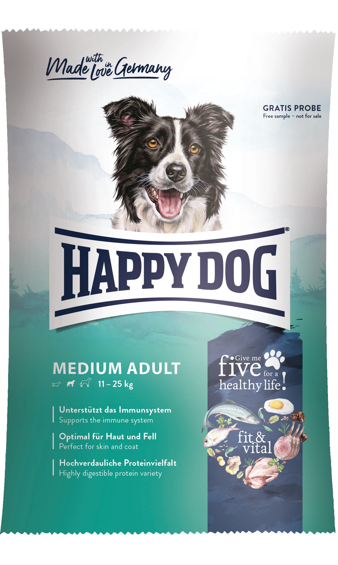 Happy Dog Fit & Vital Medium Sample