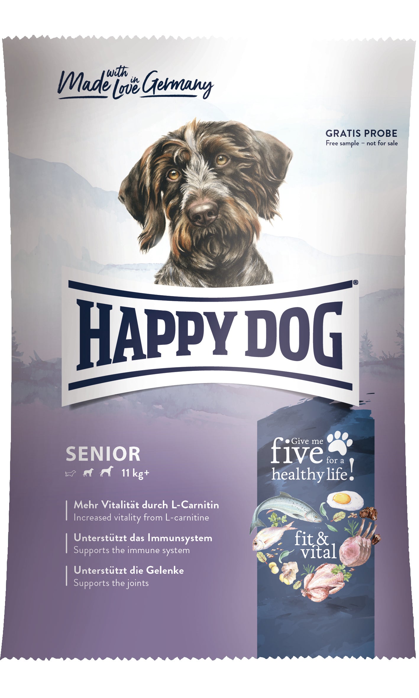 Happy Dog Fit & Vital Senior sample