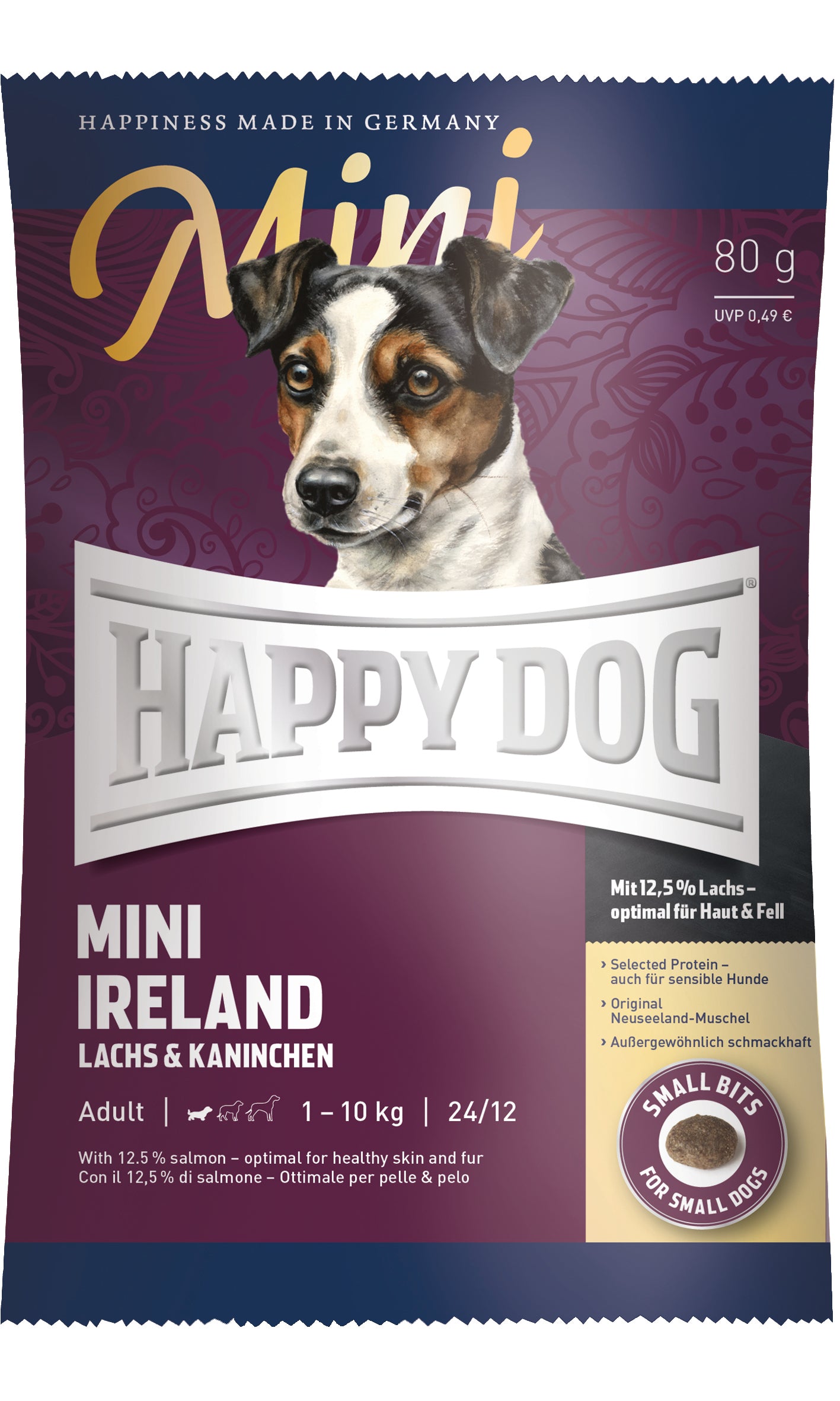 Happy Dog Sens Mini Ireland sample