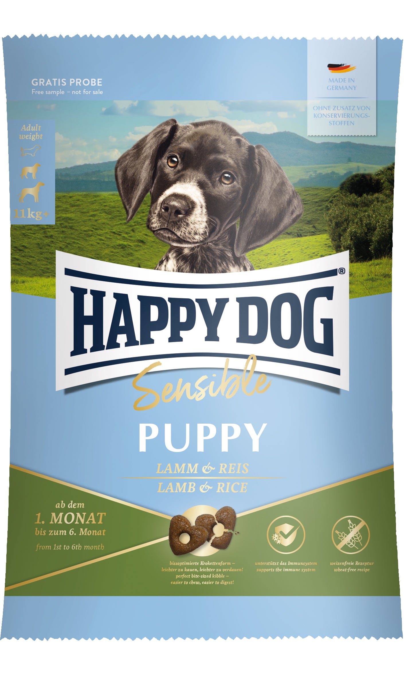 Happy Dog Sensible Puppy Lamb & Rice Sample