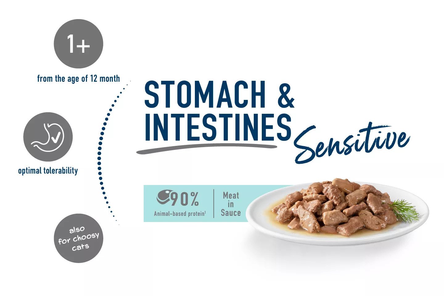 Care stomach & intestine Meat in Sauce