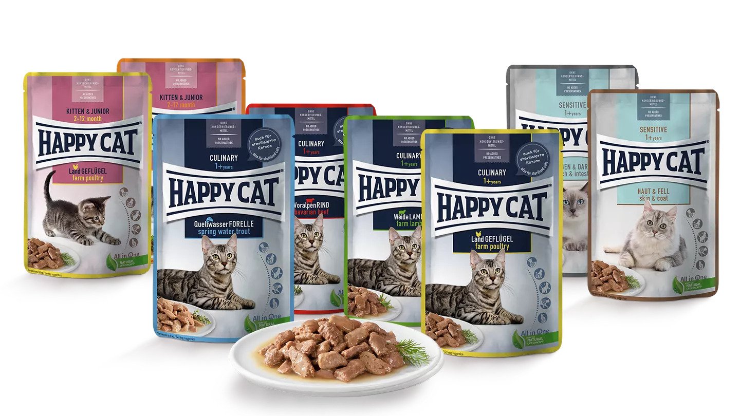 Happy Cat wet food