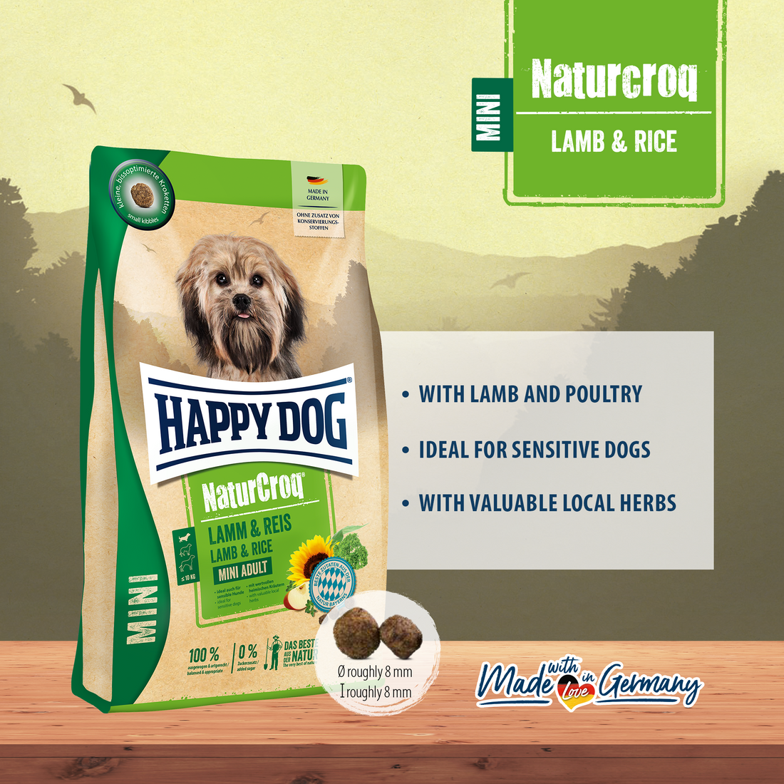 NaturCroq Mini Lamb & Rice