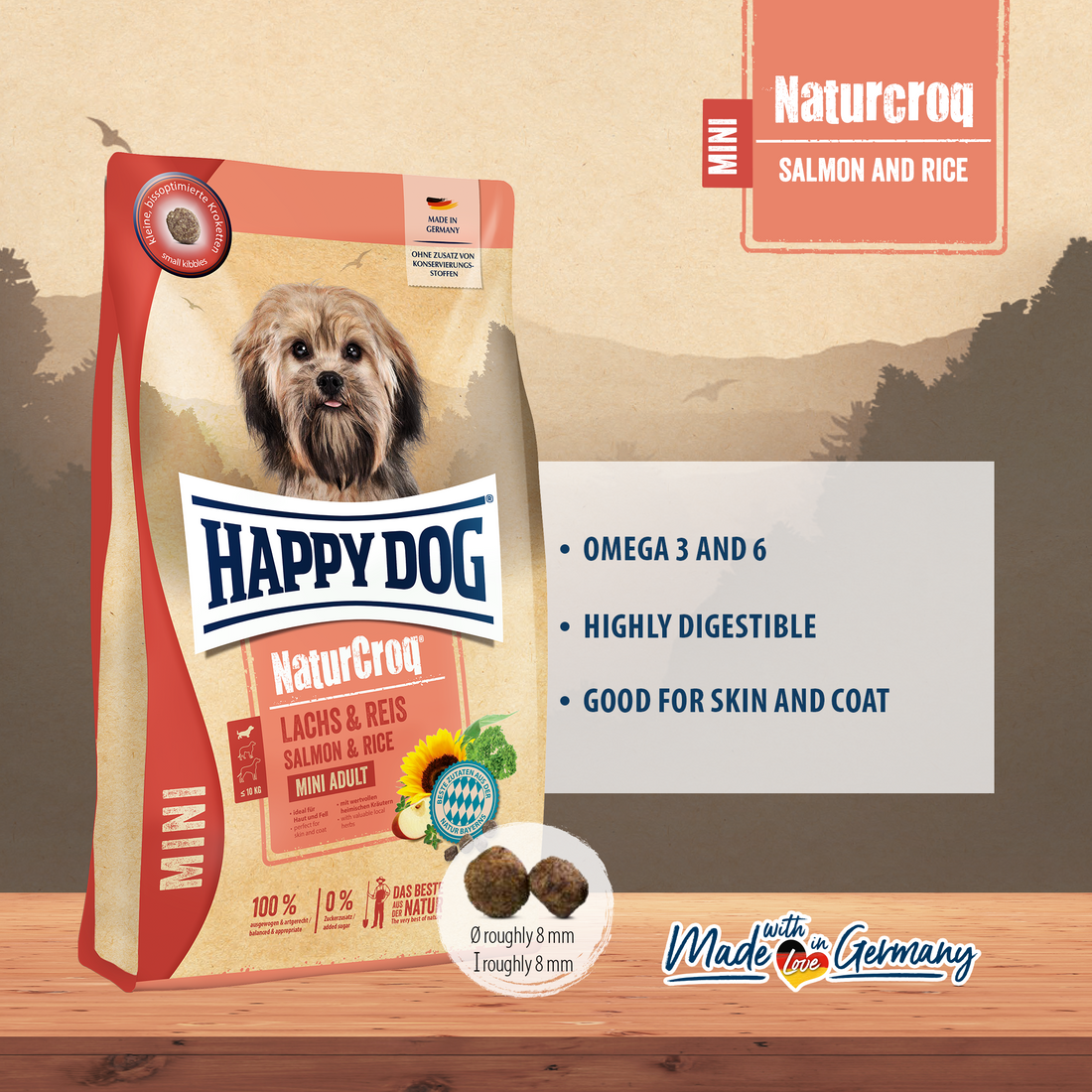 NaturCroq Mini Salmon & Rice