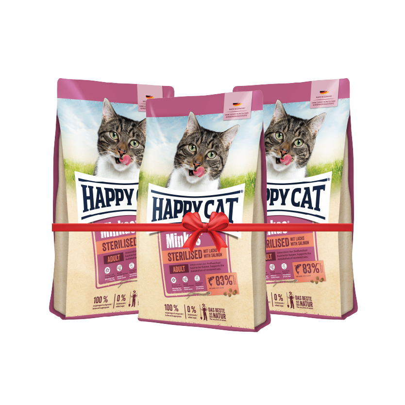 Minkas Sterilized Salmon 10kg Bundle