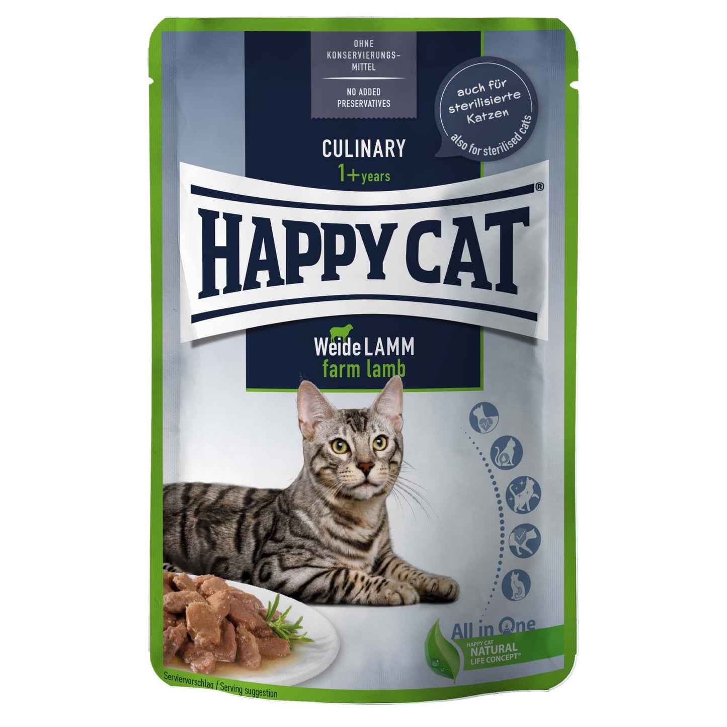 Culinary Farm Lamb wet food meat in sauce pouch