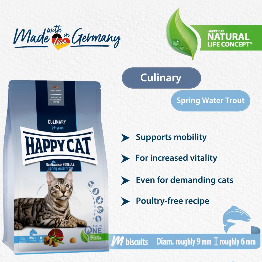 Culinary Spring Water Trout Dry Food