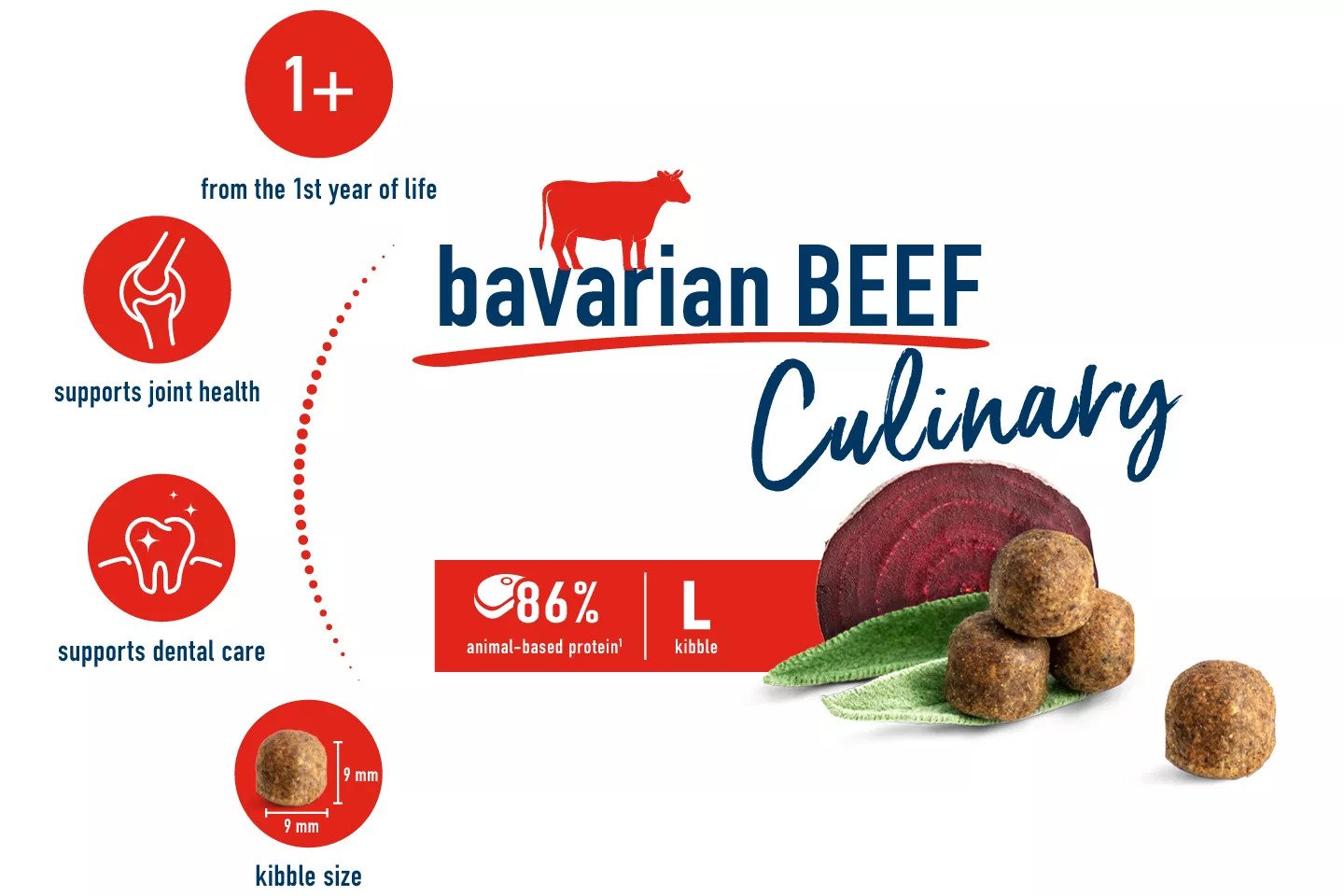 Happy Cat - Culinary Bavarian Beef for Adult Cat Dry Food